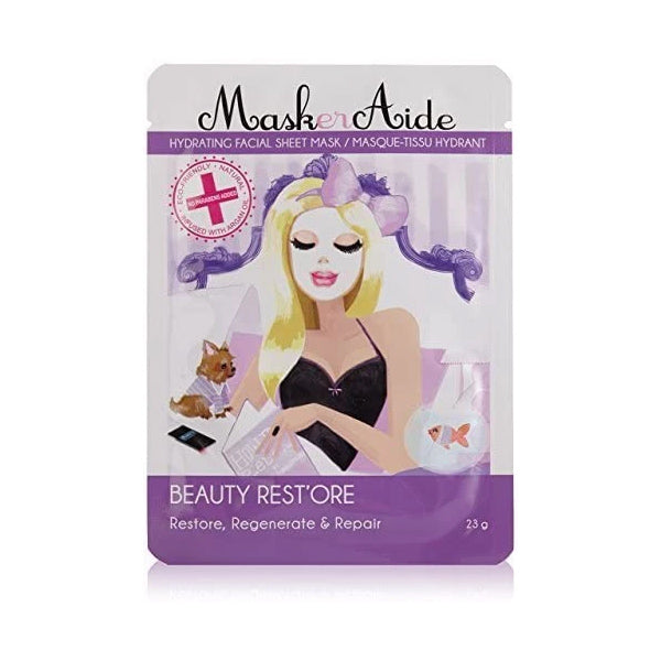 MaskerAide Beauty Restore Facial Sheet Mask by MaskerAide