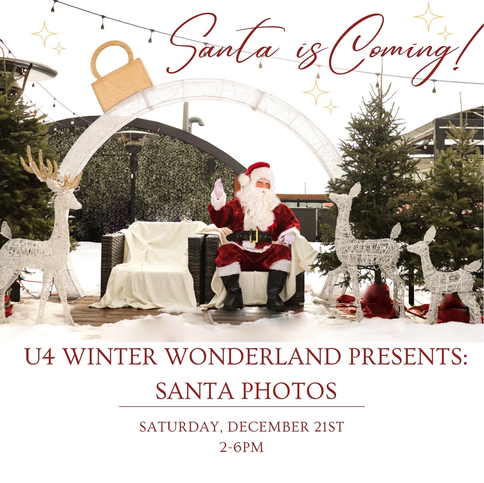 U4 Winter Wonderland Photos with Santa Additional Family Members