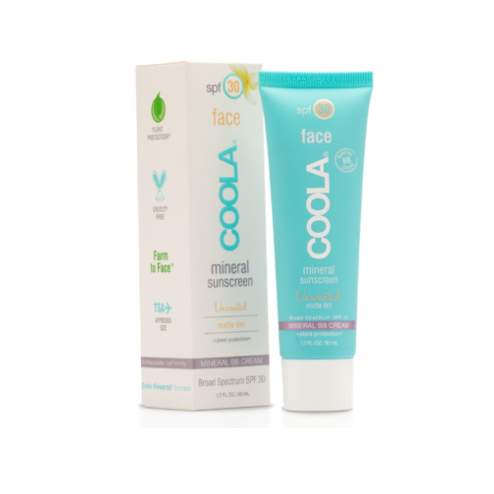 Coola Mineral Face Sunscreen Unscented BB Cream